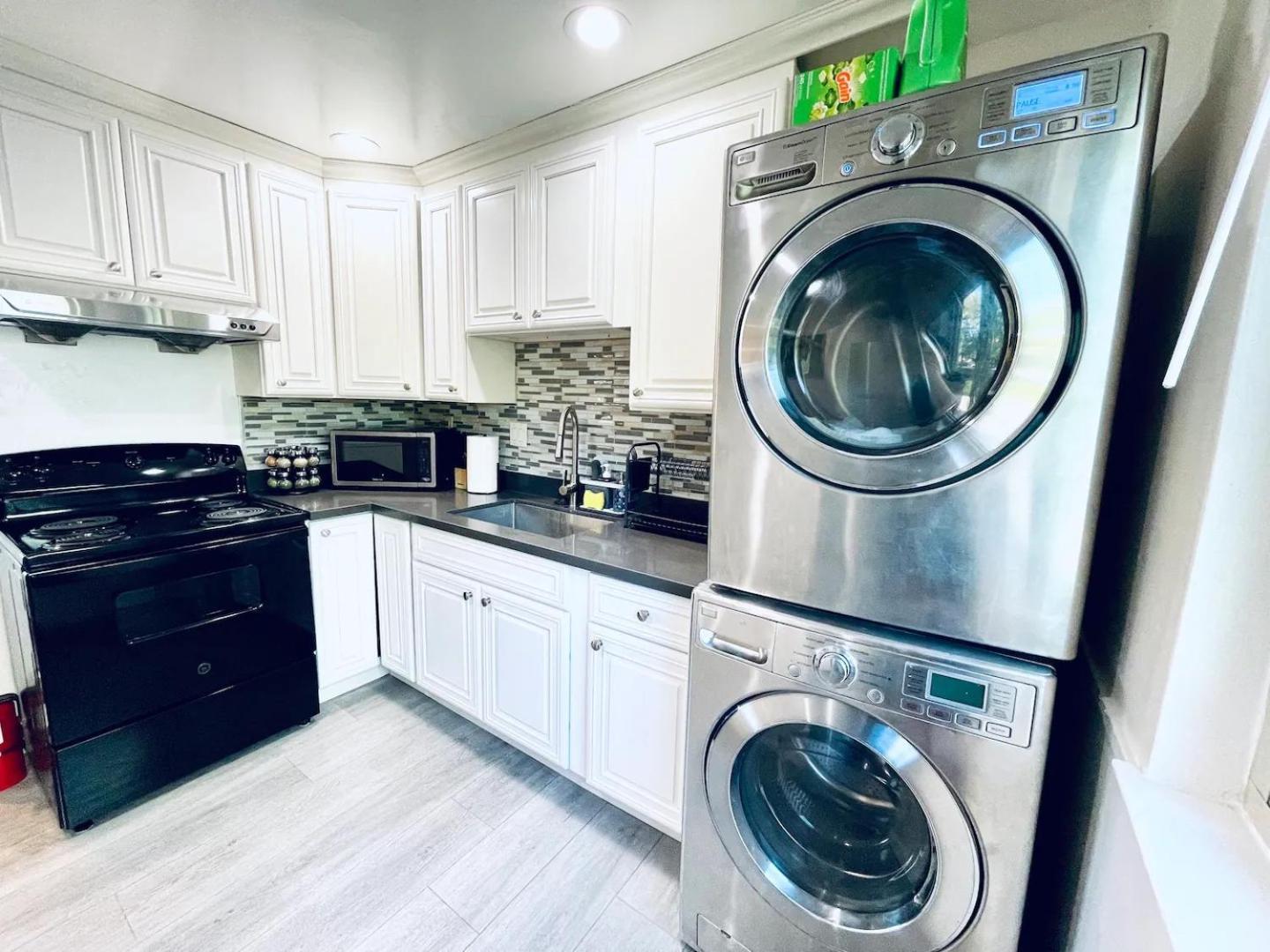 2Br Apt With Brand New Super Quite Ac, Washer, Dryer, Free Ev Station, Free Parking In Cupertino سانيفال، كاليفورنيا المظهر الخارجي الصورة